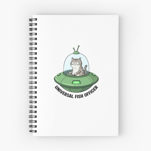 Item preview, Weird Funny cat : Universal Fish Officer designed and sold by Woketoon.