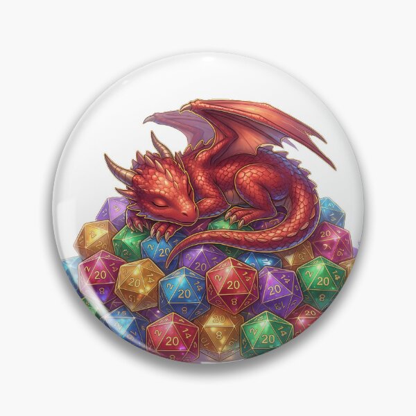 Item preview, Baby Dragon Dice Hoarder Polyhedral D20 Mountain TTRPG Wholesome designed and sold by WorldShop17.