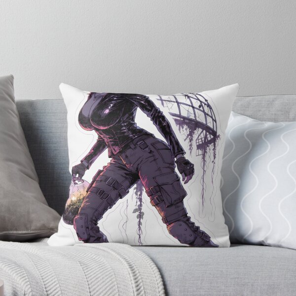 Item preview, Woman in tactical gear holding orb as isolated object designed and sold by Creative88Art.