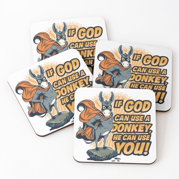 Item preview, If God can use a donkey, he can use you! designed and sold by zingbing.