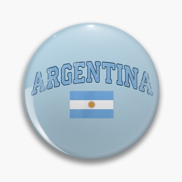 Item preview, Argentina Flag Vintage Pride Shirt for Men Women Kids designed and sold by BlitCrankMath.