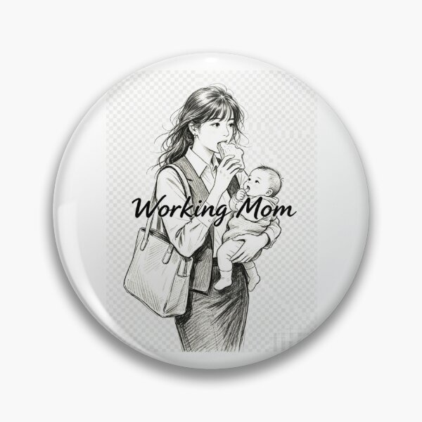 Item preview, Working Mom Super Mom designed and sold by Bondingbonding.