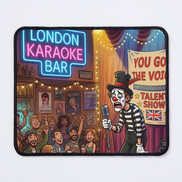 Item preview, Desperate Mime Clown Lost At a Song Contest designed and sold by Museum Of Non-Existing Art.