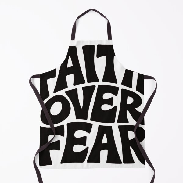 Item preview, Faith Over Fear Retro Vintage Typography Inspirational Design designed and sold by Peanutspixel.