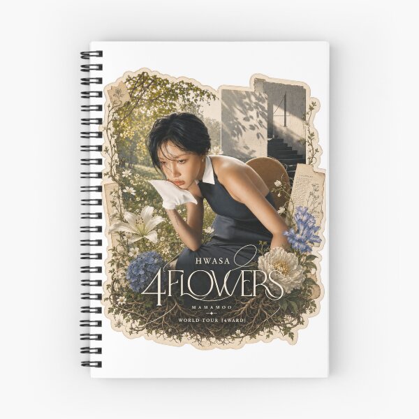 Item preview, Hwasa MAMAMOO 4ward tour floral garden collage visual designed and sold by Valereekmerch.