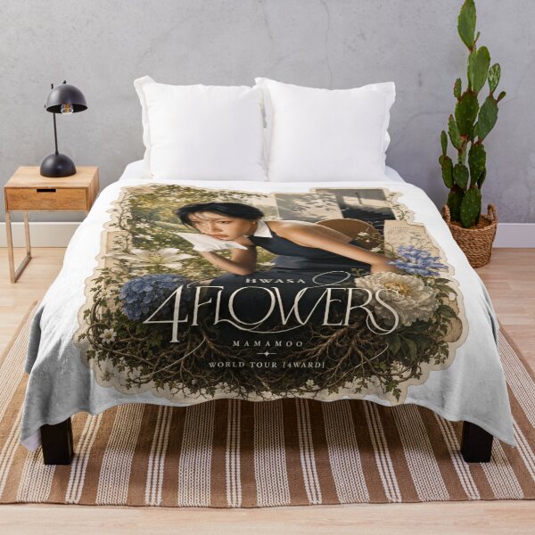 Item preview, Hwasa MAMAMOO 4ward tour floral garden collage visual designed and sold by Valereekmerch.
