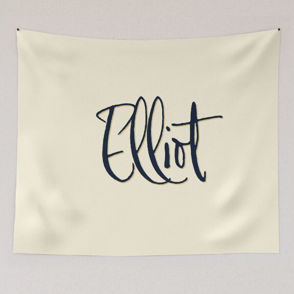 Item preview, ELLIOT personalized type design designed and sold by CharlottePlaceArt.