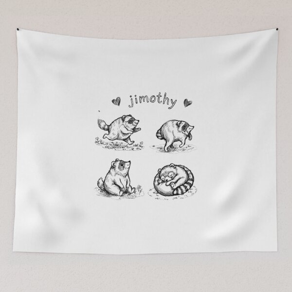 Item preview, Jimothy Viral Raccoon  designed and sold by oganespegenh.