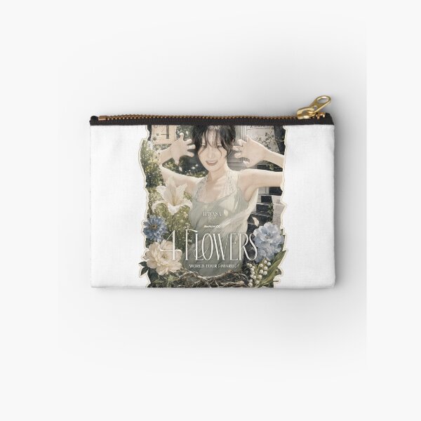 Item preview, MAMAMOO Hwasa 4 Flowers tour poster with botanical frame designed and sold by Valereekmerch.
