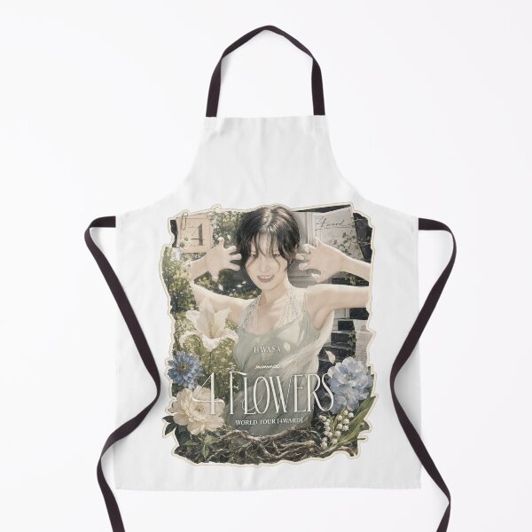 Item preview, MAMAMOO Hwasa 4 Flowers tour poster with botanical frame designed and sold by Valereekmerch.
