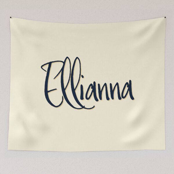 Item preview, ELLIANNA personalized type design designed and sold by CharlottePlaceArt.