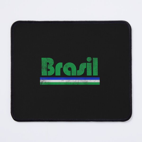 Item preview, Brazil Brasil Fan Retro Vintage Flag designed and sold by FrankIsabel.