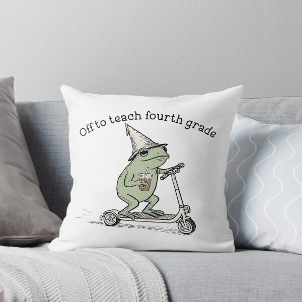 Item preview, Off To Teach 4th Grade designed and sold by CharmiA Fox.