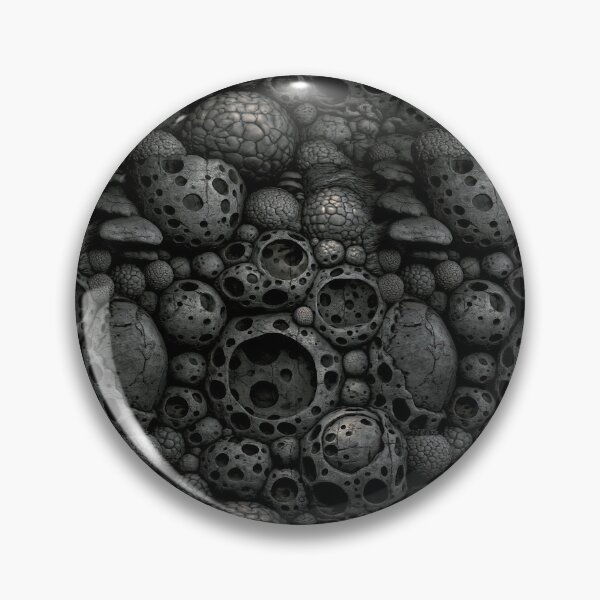 Item preview, Dark Grey Organic Cellular Crater Texture designed and sold by Piotrek0001.