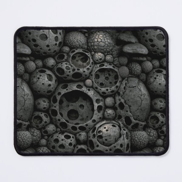 Item preview, Dark Grey Organic Cellular Crater Texture designed and sold by Piotrek0001.