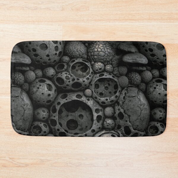 Item preview, Dark Grey Organic Cellular Crater Texture designed and sold by Piotrek0001.