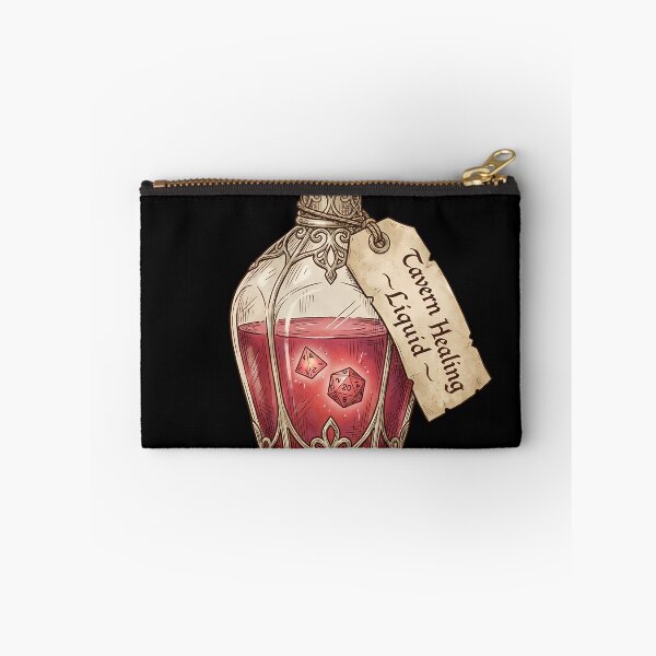 Item preview, Vintage Potion Bottle Tavern Healing Liquid Polyhedral Dice TTRPG designed and sold by WorldShop17.