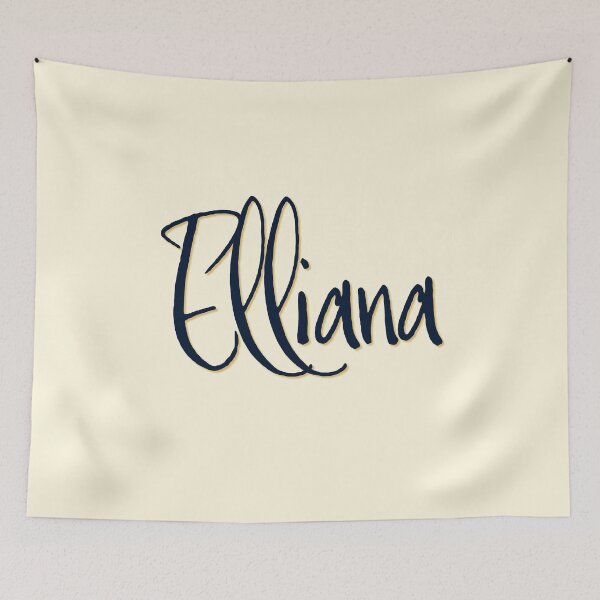 Item preview, ELLIANA personalized type design designed and sold by CharlottePlaceArt.
