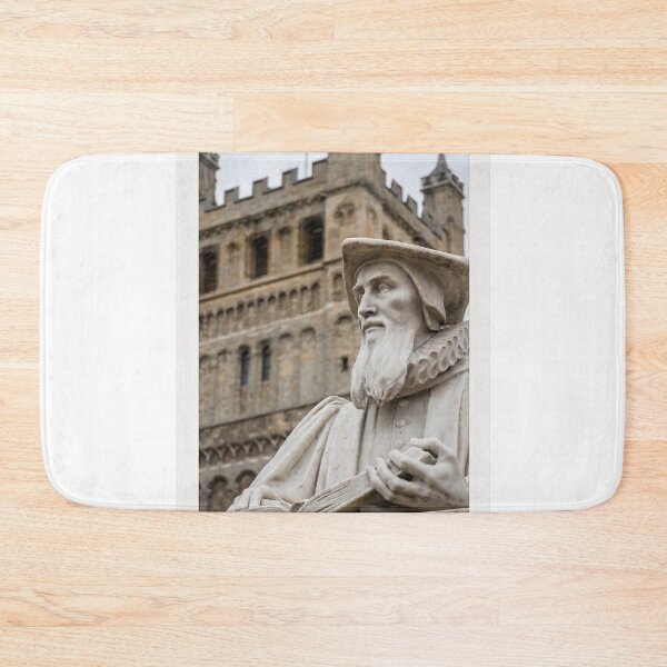 Item preview, Richard Hooker Statue and Exeter Cathedral, Devon designed and sold by paolo amiotti.