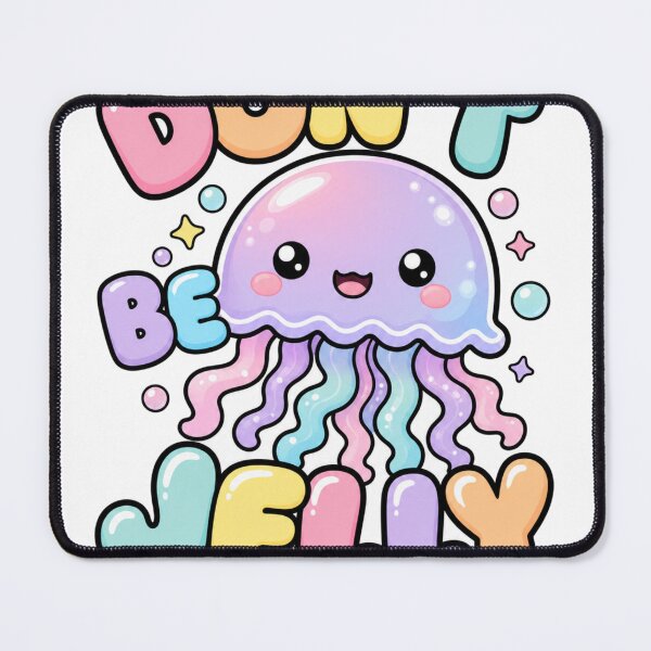 Item preview, Don't Be Jelly Cute Kawaii Jellyfish designed and sold by BoosterShop.