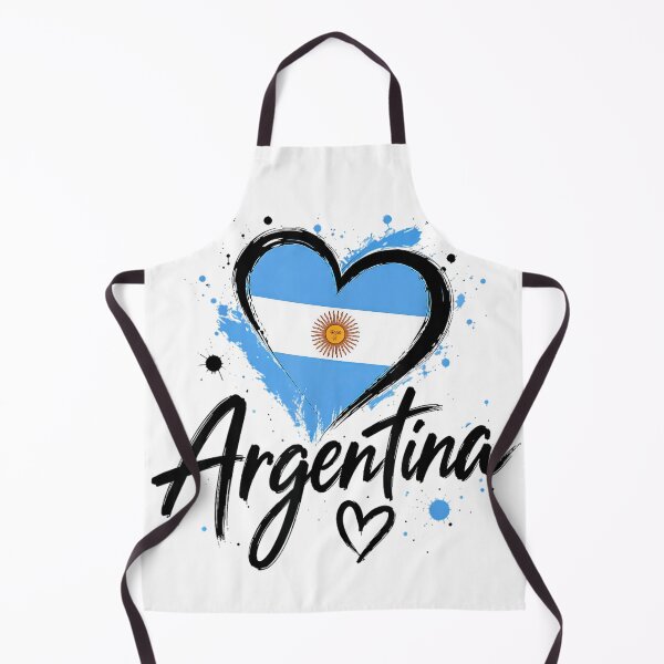 Item preview, Argentina Heart Flag Graphic Shirt Patriotic Country Pride designed and sold by BlitCrankMath.