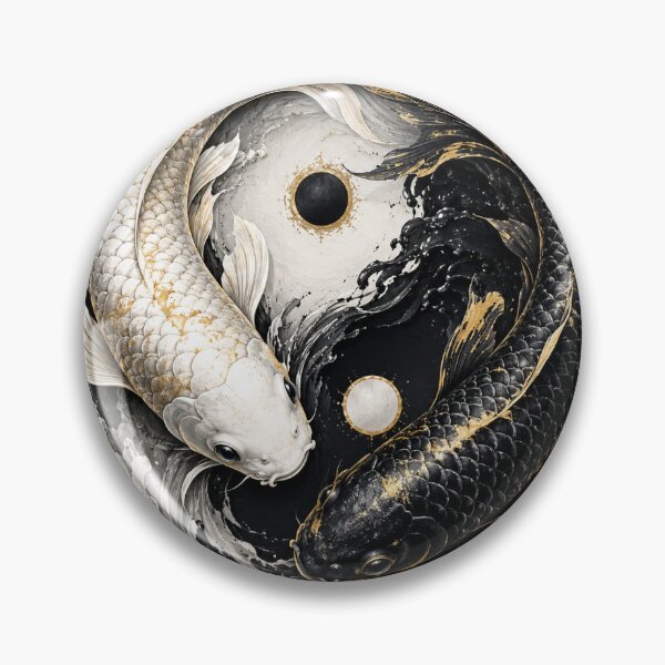 Item preview, Koi Fish Yin-Yang: Harmony in Motion designed and sold by Nileshgupta12.