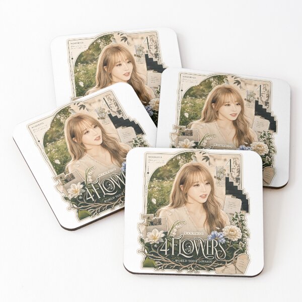Item preview, Moonbyul MAMAMOO 4 Flowers tour garden visual art designed and sold by Valereekmerch.