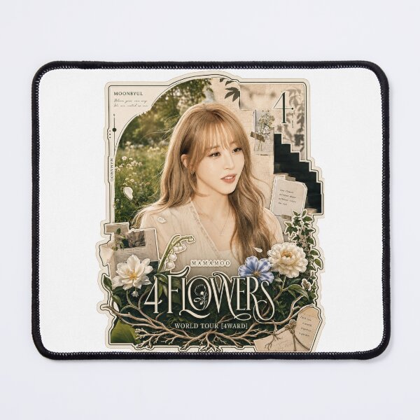 Item preview, Moonbyul MAMAMOO 4 Flowers tour garden visual art designed and sold by Valereekmerch.