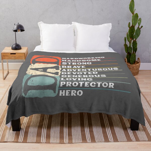 Item preview, Dad Hardworking Handsome Strong Hero Fathers Day Papa Daddy designed and sold by KristineLi.