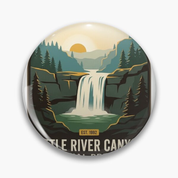 Item preview, LITTLE RIVER CANYON NATIONAL PRESERVE Alabama designed and sold by DetourDgn.