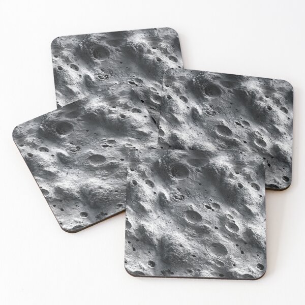 Item preview, Diagonal Grey Planetary Crater Abstract Art designed and sold by Piotrek0001.