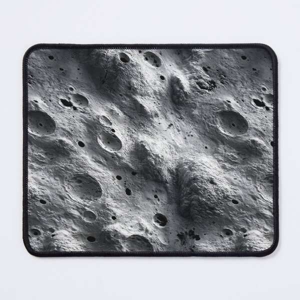 Item preview, Diagonal Grey Planetary Crater Abstract Art designed and sold by Piotrek0001.