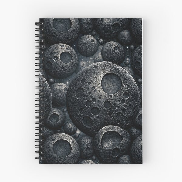 Item preview, Grey Cosmic Nebula Crater Surface Pattern designed and sold by Piotrek0001.