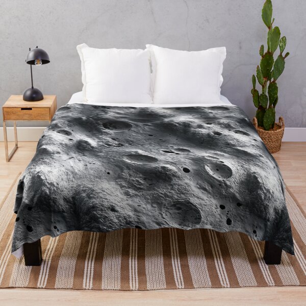 Item preview, Diagonal Grey Planetary Crater Abstract Art designed and sold by Piotrek0001.