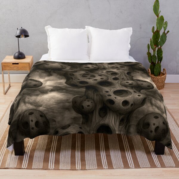 Item preview, Aged Sepia Organic Porous Stone Abstract designed and sold by Piotrek0001.