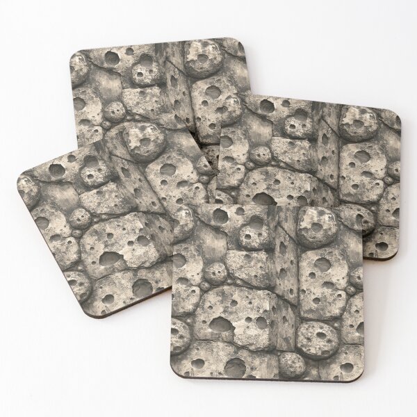 Item preview, Modular Grey Stone Crater Abstract Design designed and sold by Piotrek0001.