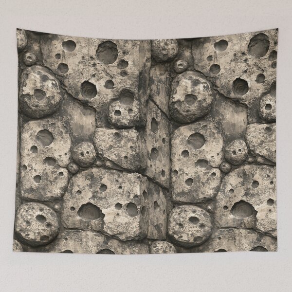 Item preview, Modular Grey Stone Crater Abstract Design designed and sold by Piotrek0001.