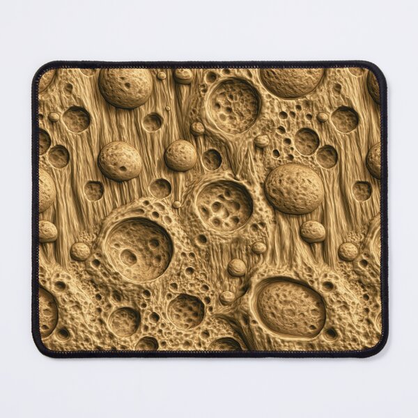 Item preview, Golden Sandstone Lunar Crater Abstract Pattern designed and sold by Piotrek0001.