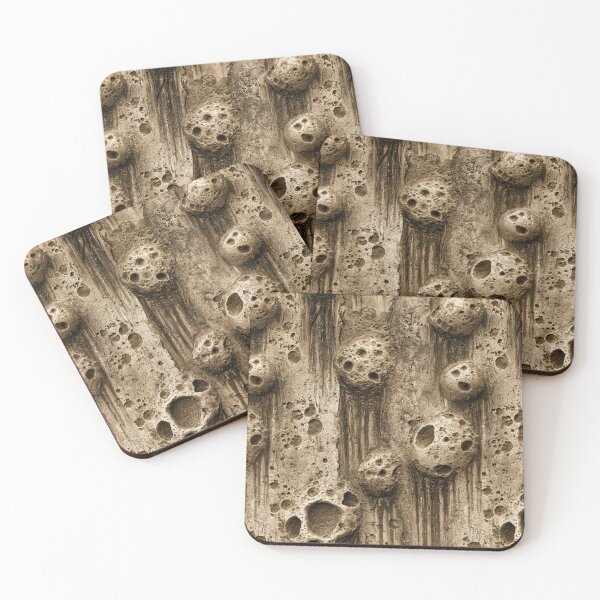 Item preview, Weathered Tan Organic Porous Rock Surface designed and sold by Piotrek0001.