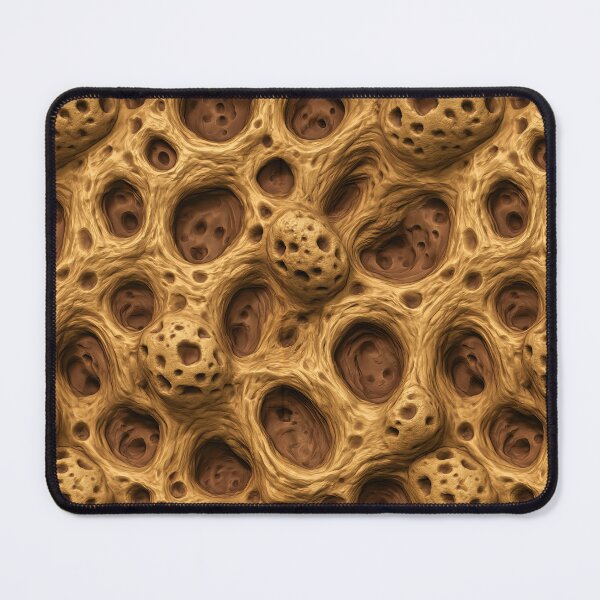 Item preview, Golden Orange Spongy Organic Cell Abstract designed and sold by Piotrek0001.