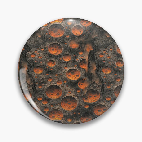 Item preview, Glowing Orange Lava Bubble Surface Texture designed and sold by Piotrek0001.