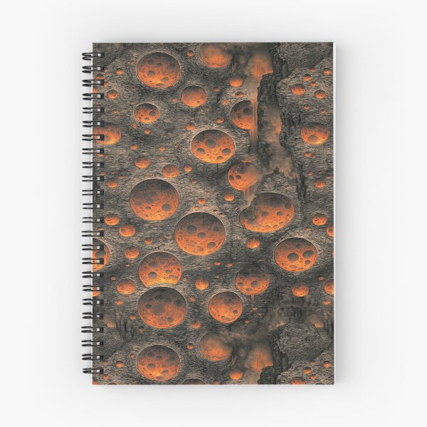 Item preview, Glowing Orange Lava Bubble Surface Texture designed and sold by Piotrek0001.