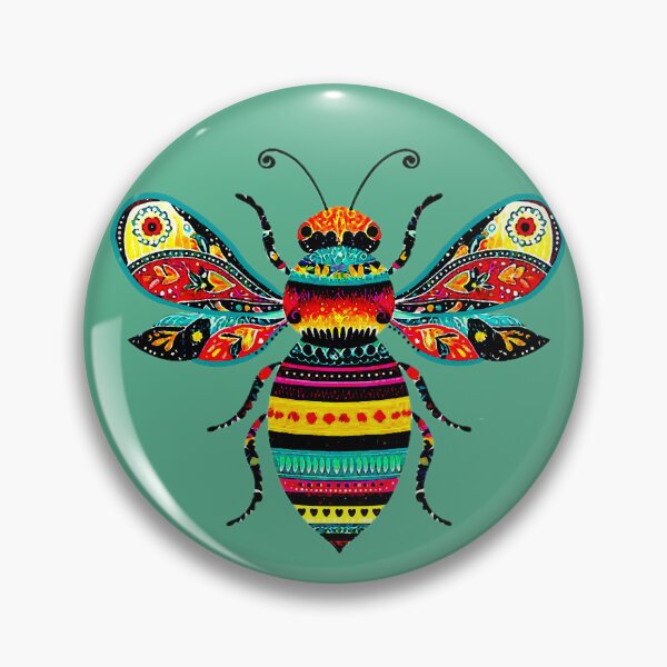 Item preview, Colorful Bee Graphic designed and sold by ViaARTfactory.