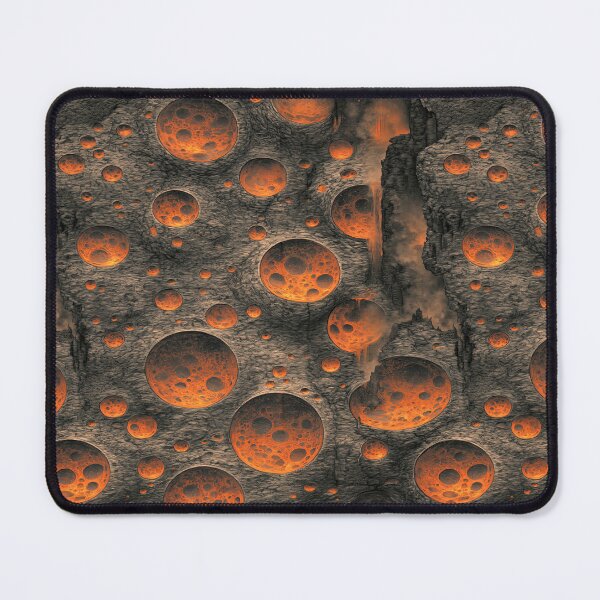 Item preview, Glowing Orange Lava Bubble Surface Texture designed and sold by Piotrek0001.