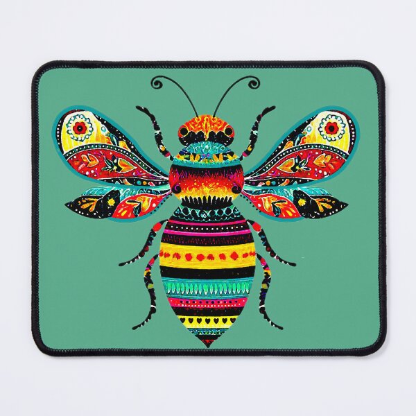 Item preview, Colorful Bee Graphic designed and sold by ViaARTfactory.