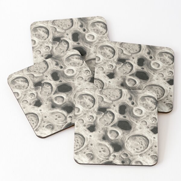 Item preview, Minimalist Light Grey Lunar Surface Abstract designed and sold by Piotrek0001.