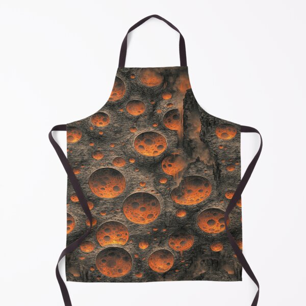 Item preview, Glowing Orange Lava Bubble Surface Texture designed and sold by Piotrek0001.