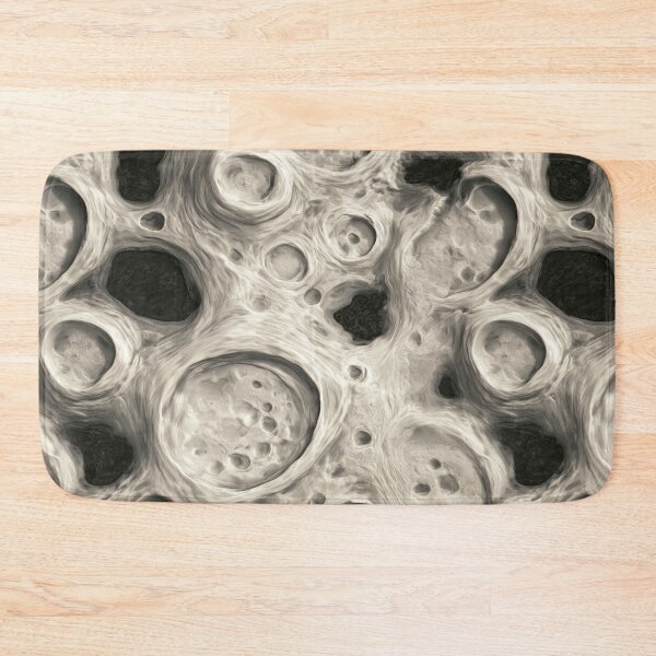 Item preview, Minimalist Light Grey Lunar Surface Abstract designed and sold by Piotrek0001.