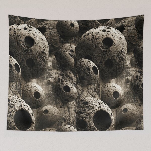 Item preview, Deep Grey Porous Volcanic Rock Texture designed and sold by Piotrek0001.