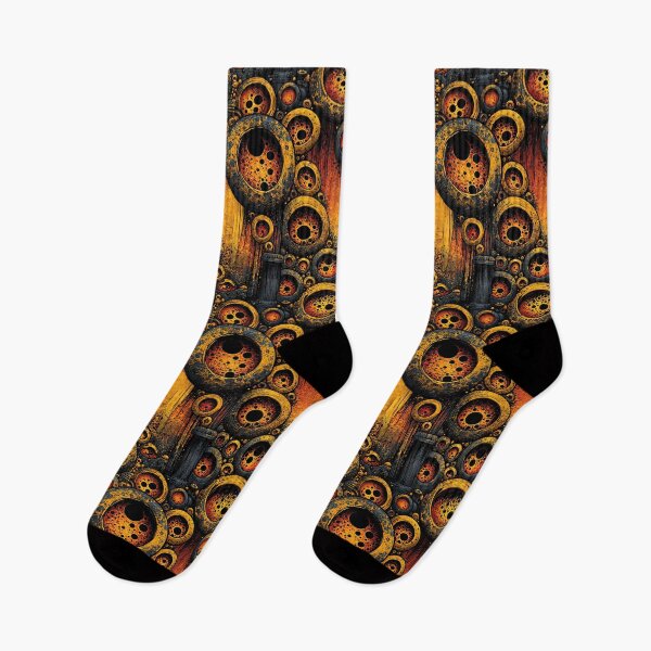 Item preview, Yellow Crustacean Organic Cell Pattern Art designed and sold by Piotrek0001.